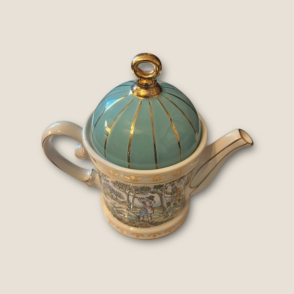 Sadler “Sporting Scenes of the 18th Century” Teapot - Shooting Scene - Picture 8 of 9